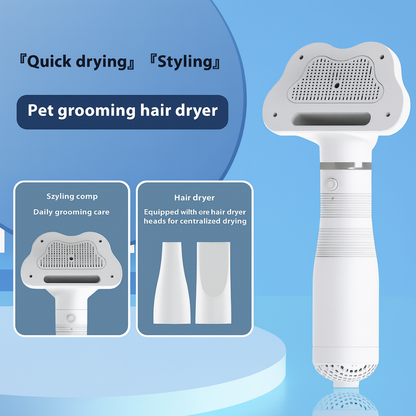 2-in-1 Pet Hair Dryer & Fur Remover