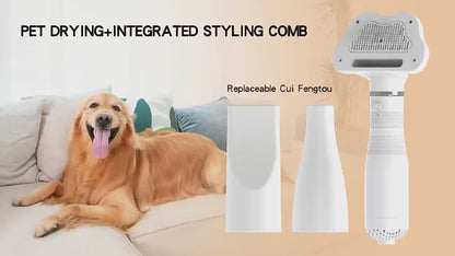 2-in-1 Pet Hair Dryer & Fur Remover